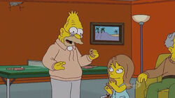 The Simpsons - Bart's ex-girlfriend, Jenny (guest voice Anne Hathaway),  from The Simpsons Season 20 episode The Good, the Sad and the Drugly.