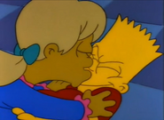 Becky Kisses Bart