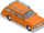 Orange Station Wagon
