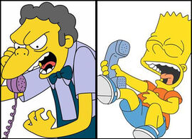 An improvised 'Simpsons' line is destroying relationships