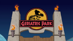 Geriatric Park - Title Card 1