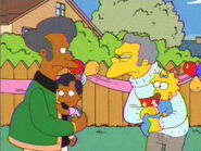 Apu and Anoop vs. Moe and Maggie