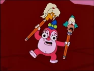 A Malibu Stacy destroyed by Funzo