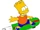 Bart's skateboard