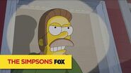 THE SIMPSONS Checkmate from "The Marge-ian Chronicles" ANIMATION on FOX