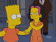 Bart Holding Gina's Hand