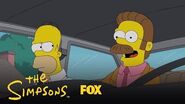 Homer & Flanders Carpool To Work Season 29 Ep
