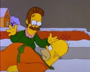 "Flanders, you saved me. Why?"