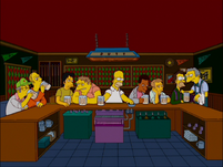 Homer -the last supper