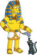 Pharaoh Skinner (Skinner as King Ramses II from "Simpsons Bible Stories")