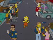 Football tailgate party