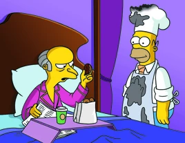 Homer fait son Smithers