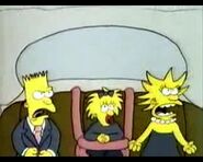 Bart, Lisa, and Maggie are grounded for two weeks.