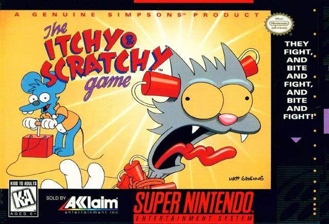 the itchy and scratch y game