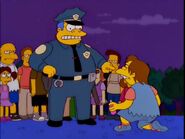 Wiggum mad at Nelson