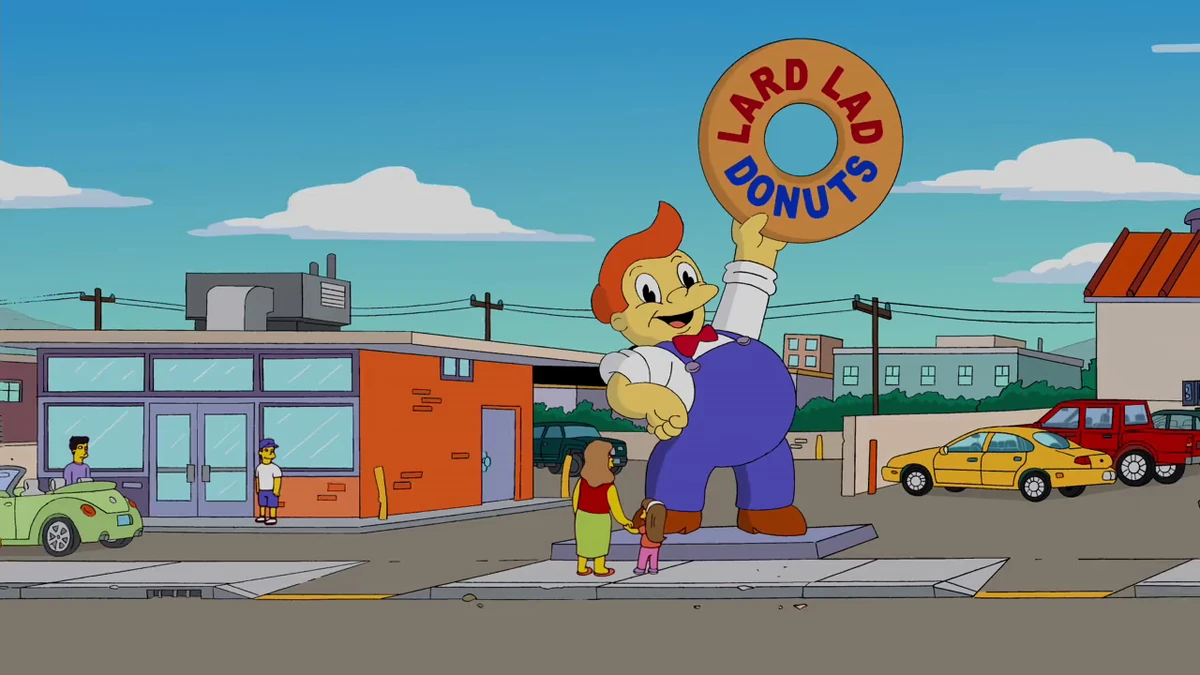 Lard Lad Donuts (CGI) Simpsons Fanon Fandom