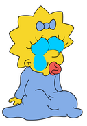 Maggie Simpson (Teary Eyed, V2)