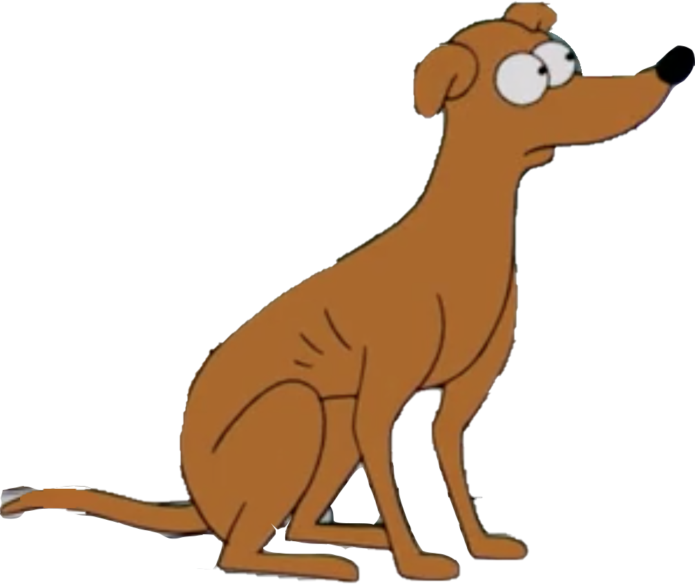 The simpsons hotsell dogs name