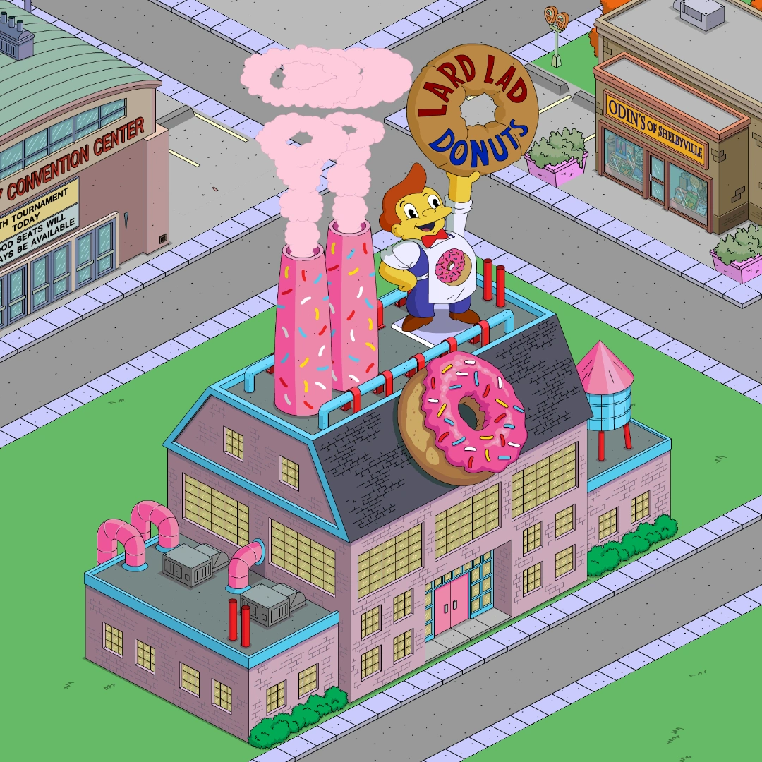 Lard Lad Donut Factory The Simpsons Tapped Out Wiki Fandom
