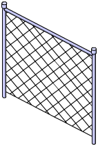Tapped Out Chain Fence