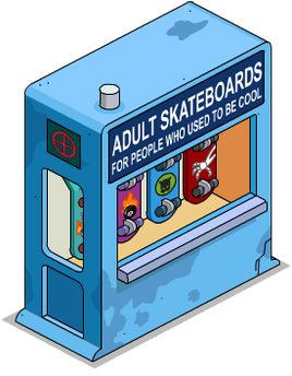 Adult Skateboards Menu