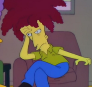 Sideshow Bob in the show.