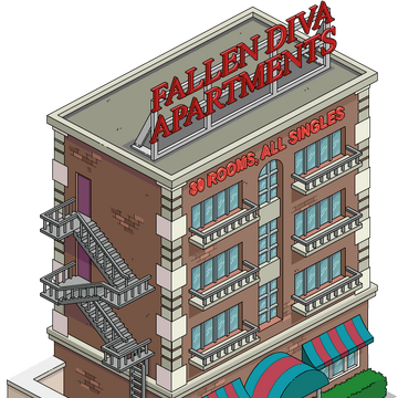 Fallen Diva Apartments The Simpsons Tapped Out Wiki Fandom