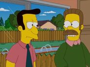 Rev. Lovejoy with Ned Flanders.