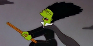 Marge the Witch in the show.