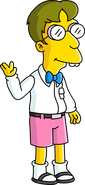 Baby Frink's unlock artwork.