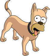 Homer Dog's unlock artwork.