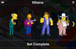 Villains Character Collection