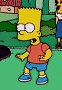 Bart Simpson in the show