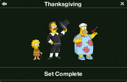 Thanksgiving Character Collection