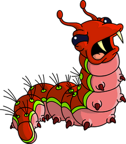 palmer worm image clipart