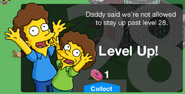 Rod's first level up message with Todd.