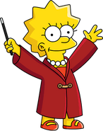 Wizard Lisa's unlock artwork.