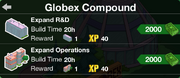 Globex Compound Expansion creation menu