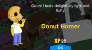 Donut Homer's unlock screen