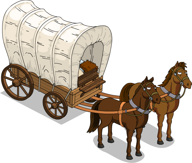 Frontier Wagon The Simpsons Tapped Out Wiki Fandom
