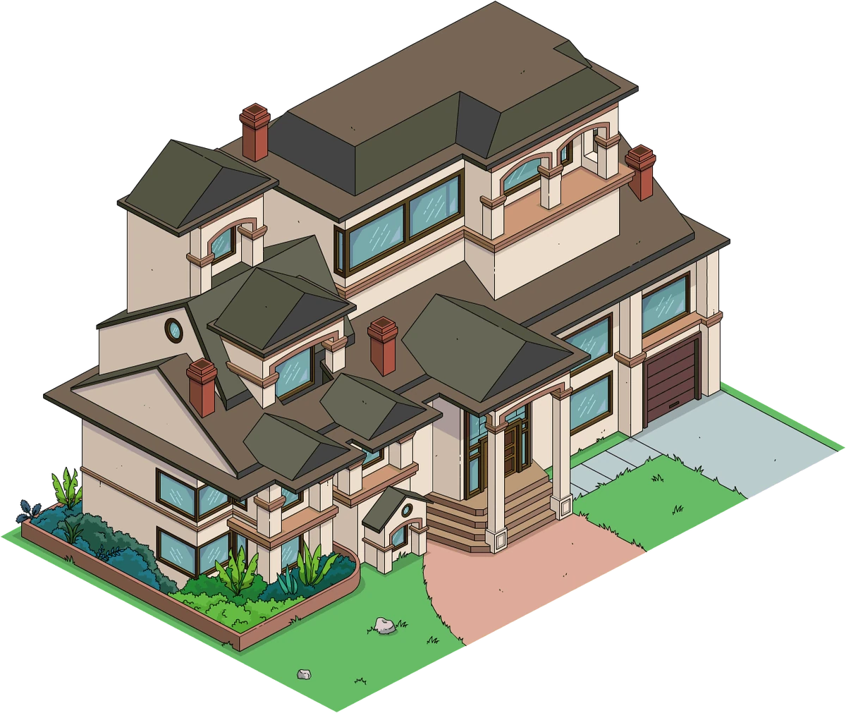 ZiffBouvier Mansion The Simpsons Tapped Out Wiki Fandom