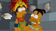Mayan Marge in the show.