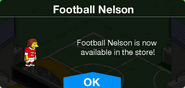 Football Nelson Available