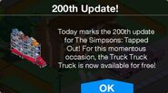 200th Update! First Message (Truck Truck Truck).