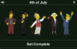 4th July Character Collection