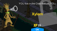 Xylem's unlock screen.