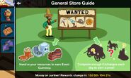 The guide for the General Store.