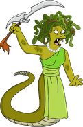 Mixed Martial Medusa's unlock artwork.