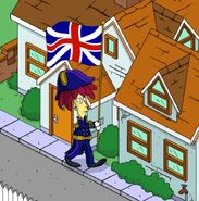 Captain Bob carrying himself with pride