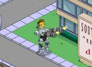 Snake being a menace to society
